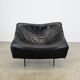 Fauteuil Butterfly vintage en cuir noir par Gerard van den Berg pour Montis