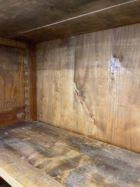 Cherry wood bookcase