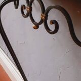 Vintage wrought iron console from the 50s
