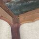 Ancient Chinese kang table – solid elm, horse hoof legs