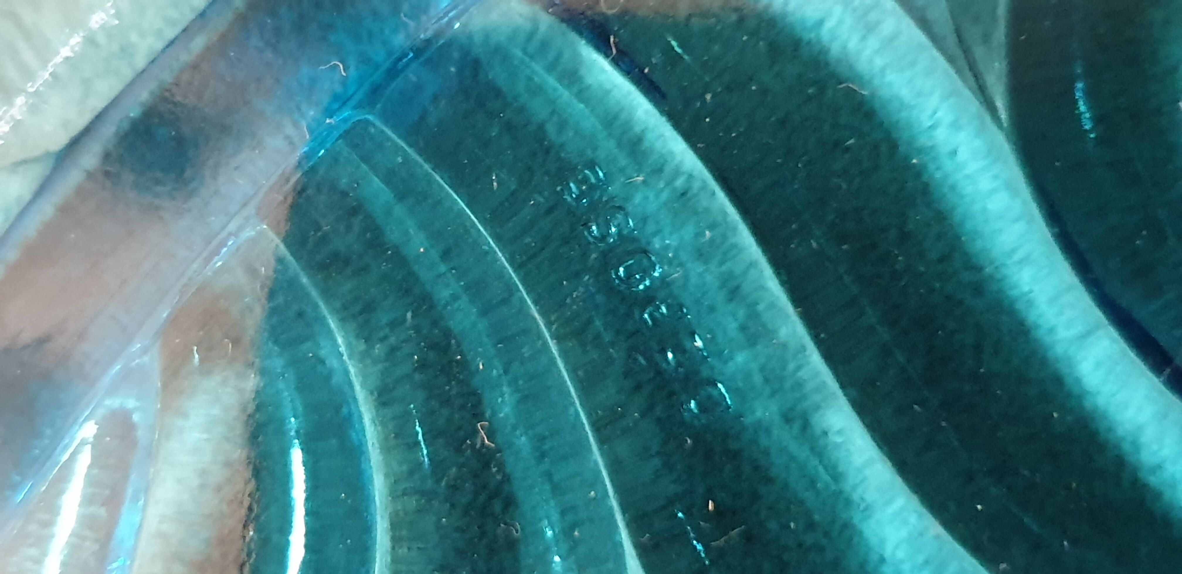 Service with blue absynte colbat Napoleon III