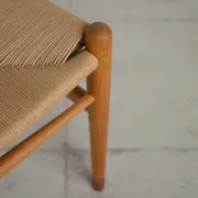 Pair of CH24 Wishbone chairs by Hans J. Wegner, Denmark, 1970s