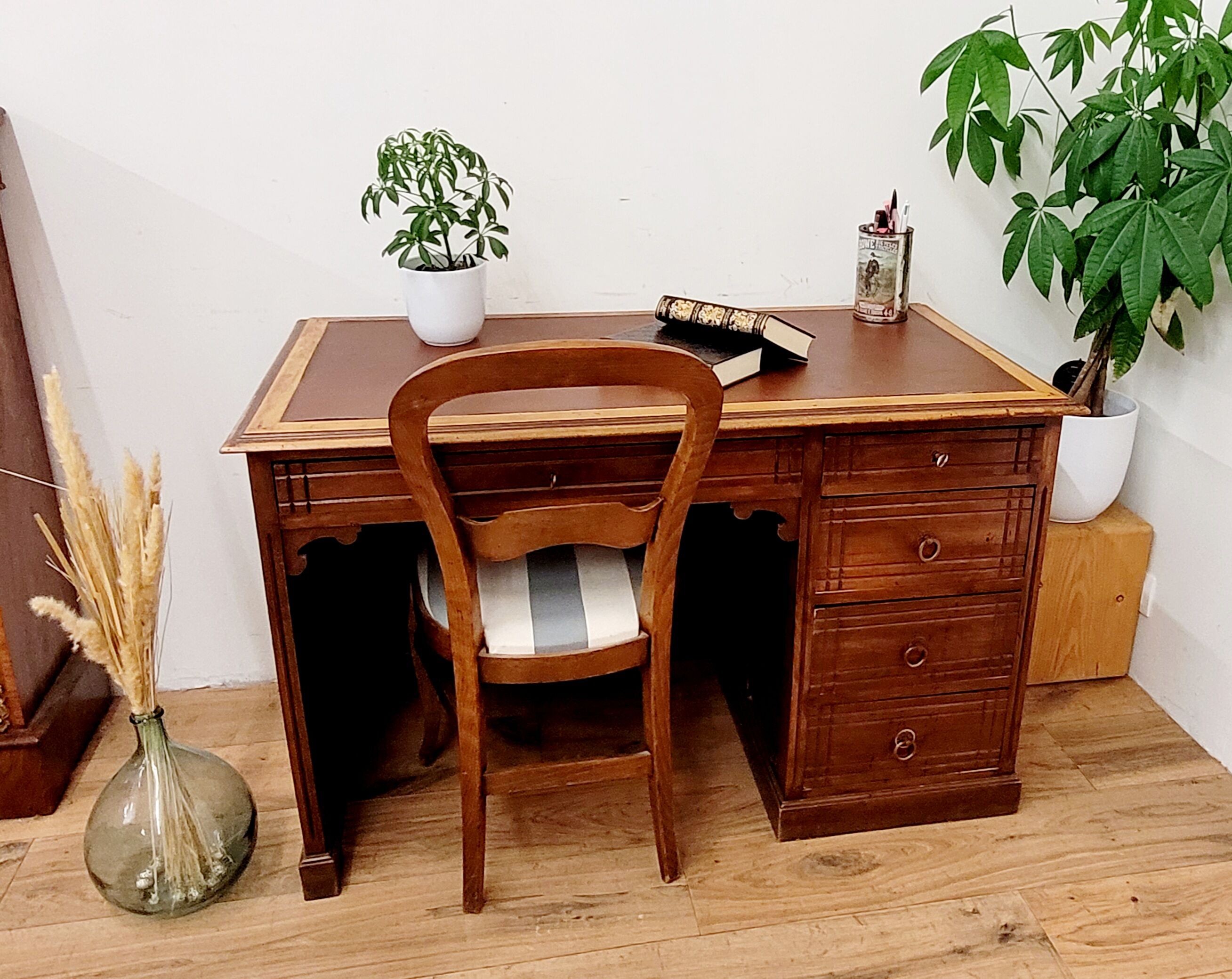 Vintage wooden desk