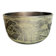 Carved bronze cup