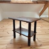 Table d’appoint vis de pressoir années 50