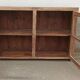 Buffet vitré en bois ancien