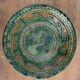 Tito Ubeda Spanish green ceramic fruit cup