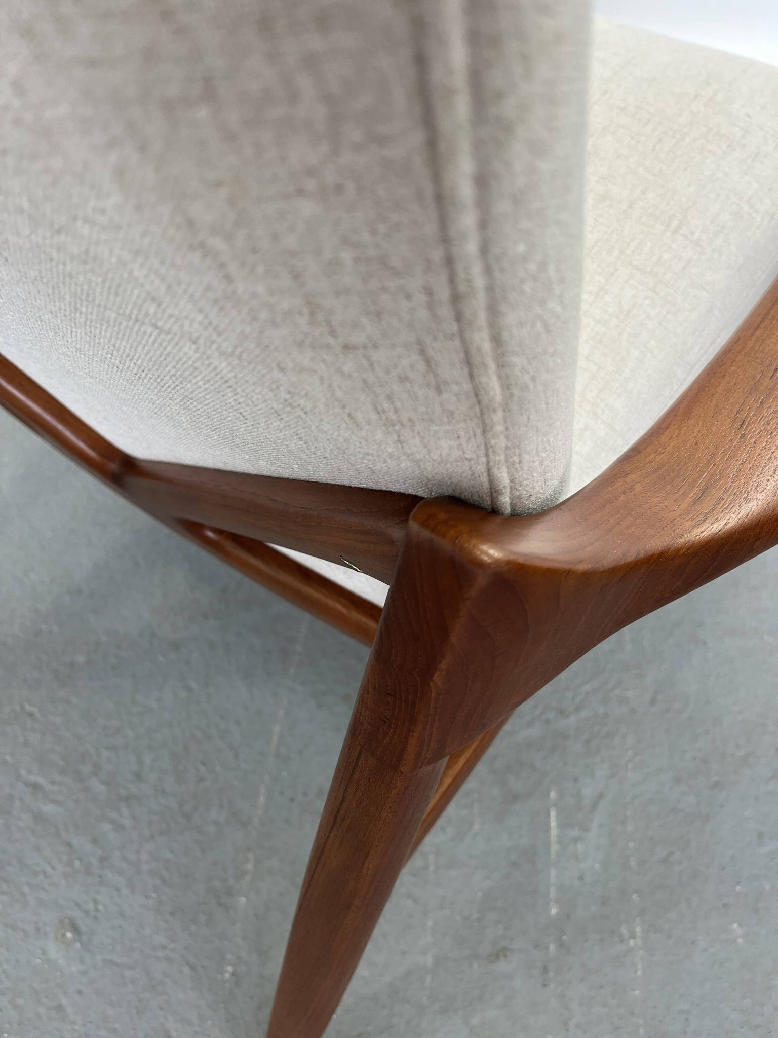 Fauteuil lounge vintage danois en teck, 1970
