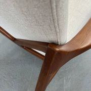 Fauteuil lounge vintage danois en teck, 1970