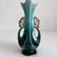 Vase soliflore en barbotine art nouveau fin XIXe