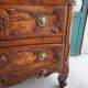 18th century provencal chest of drawers with openwork cross-borders in nyer