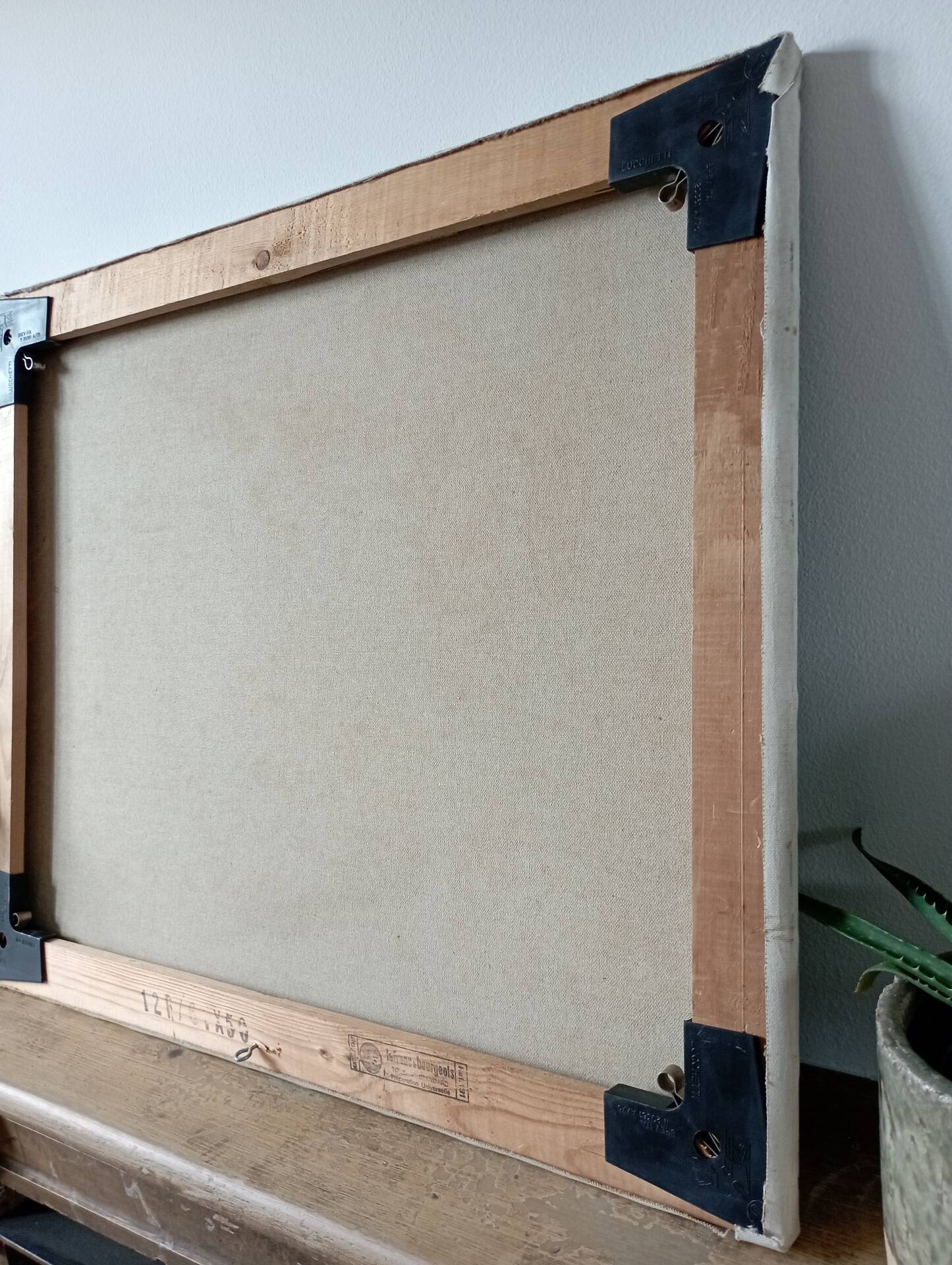 Vintage canvas painting after Childe Hassam