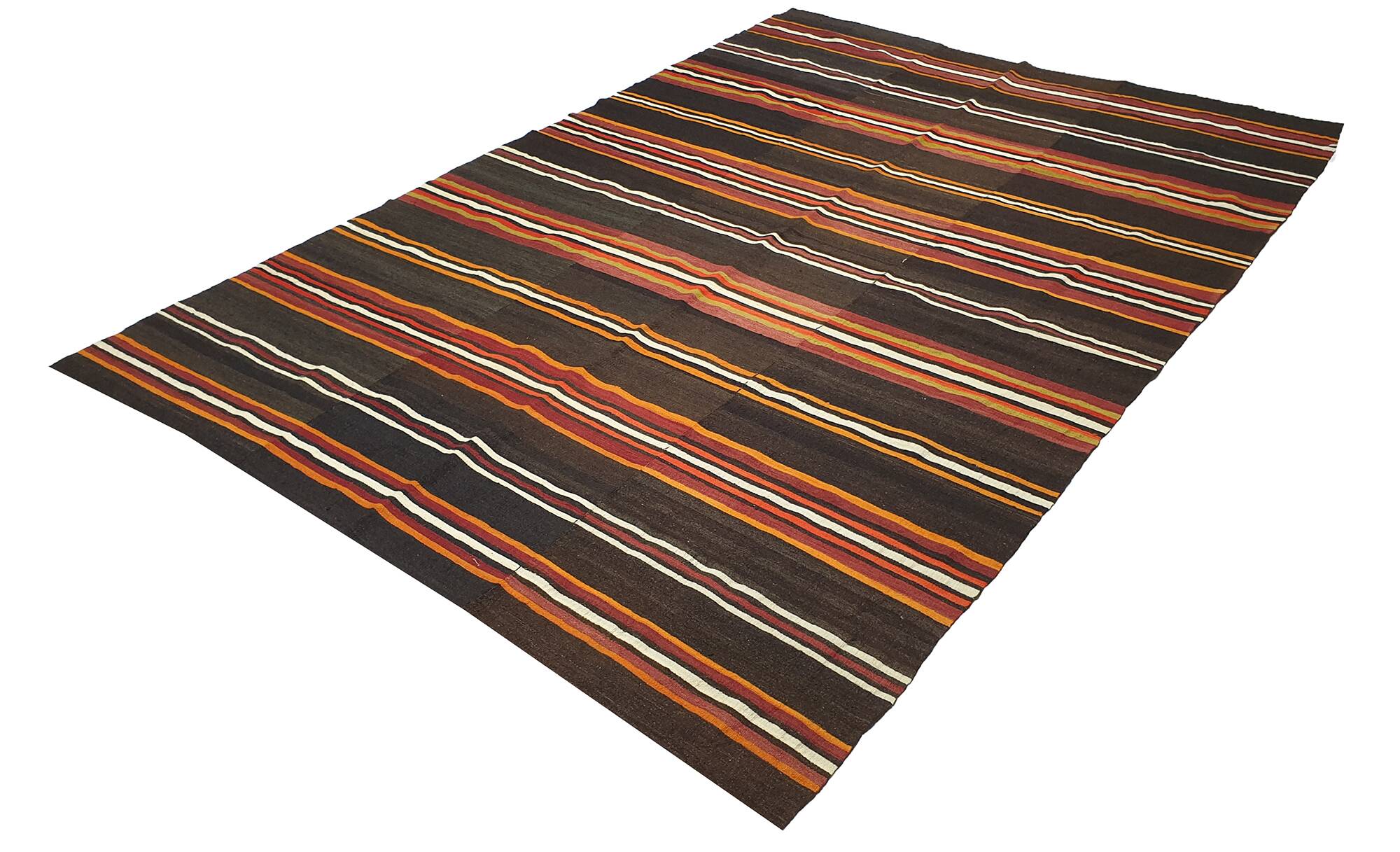 Turkish kilim rug, 246x168 cm, MYK-883