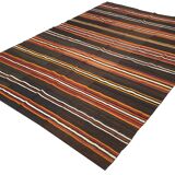 Turkish kilim rug, 246x168 cm, MYK-883