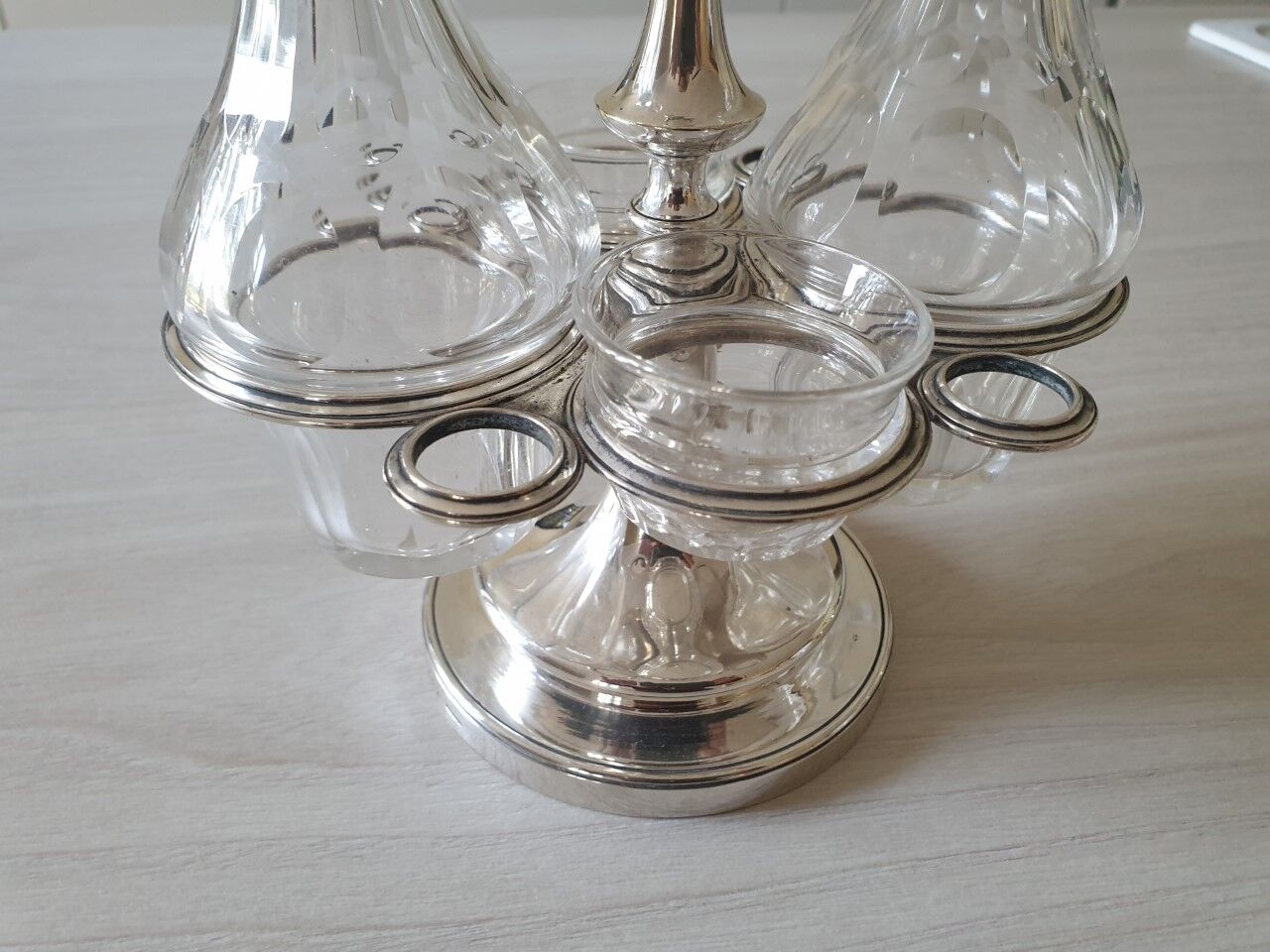 Table servant oil vinegar christofle