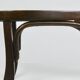 Tabouret d'embellissement ou d'ajustement de chaussures Thonet Art Nouveau en bois cintré, Vienne, Autriche, années 1900