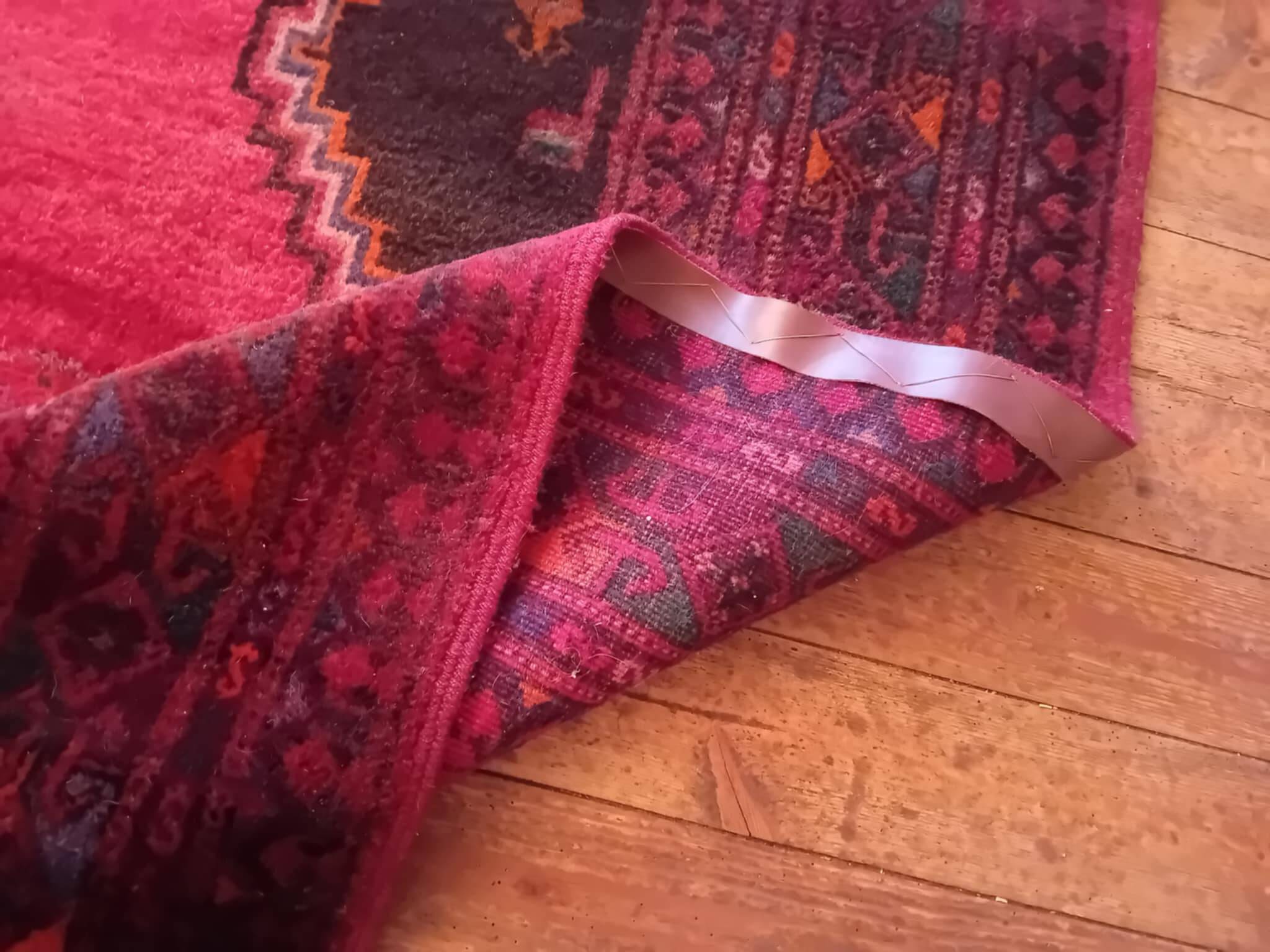 XXL handmade Persian rug 355x283cm