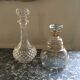 Carafe verre doré 60’S