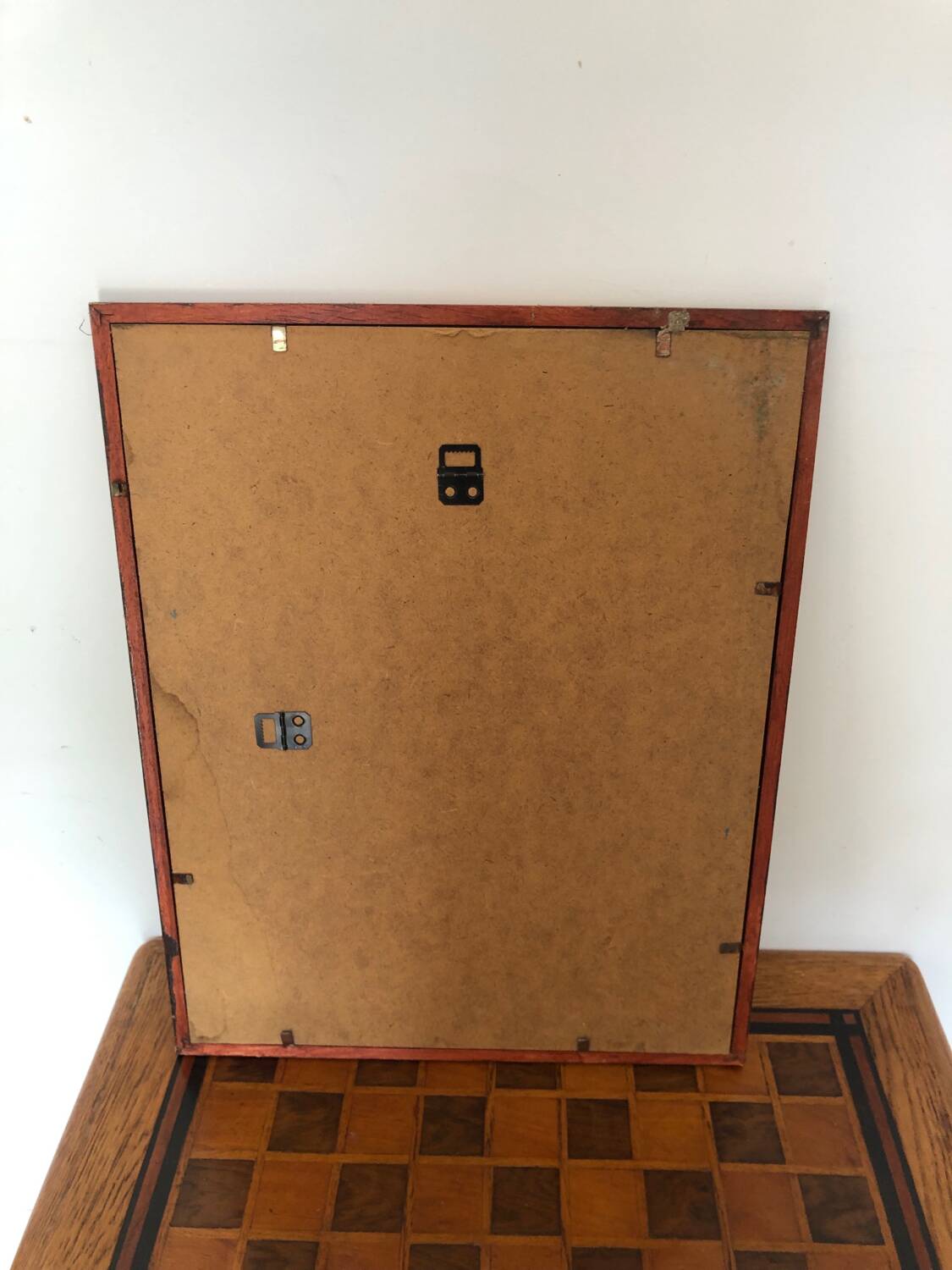 Framed drawing painting Forest