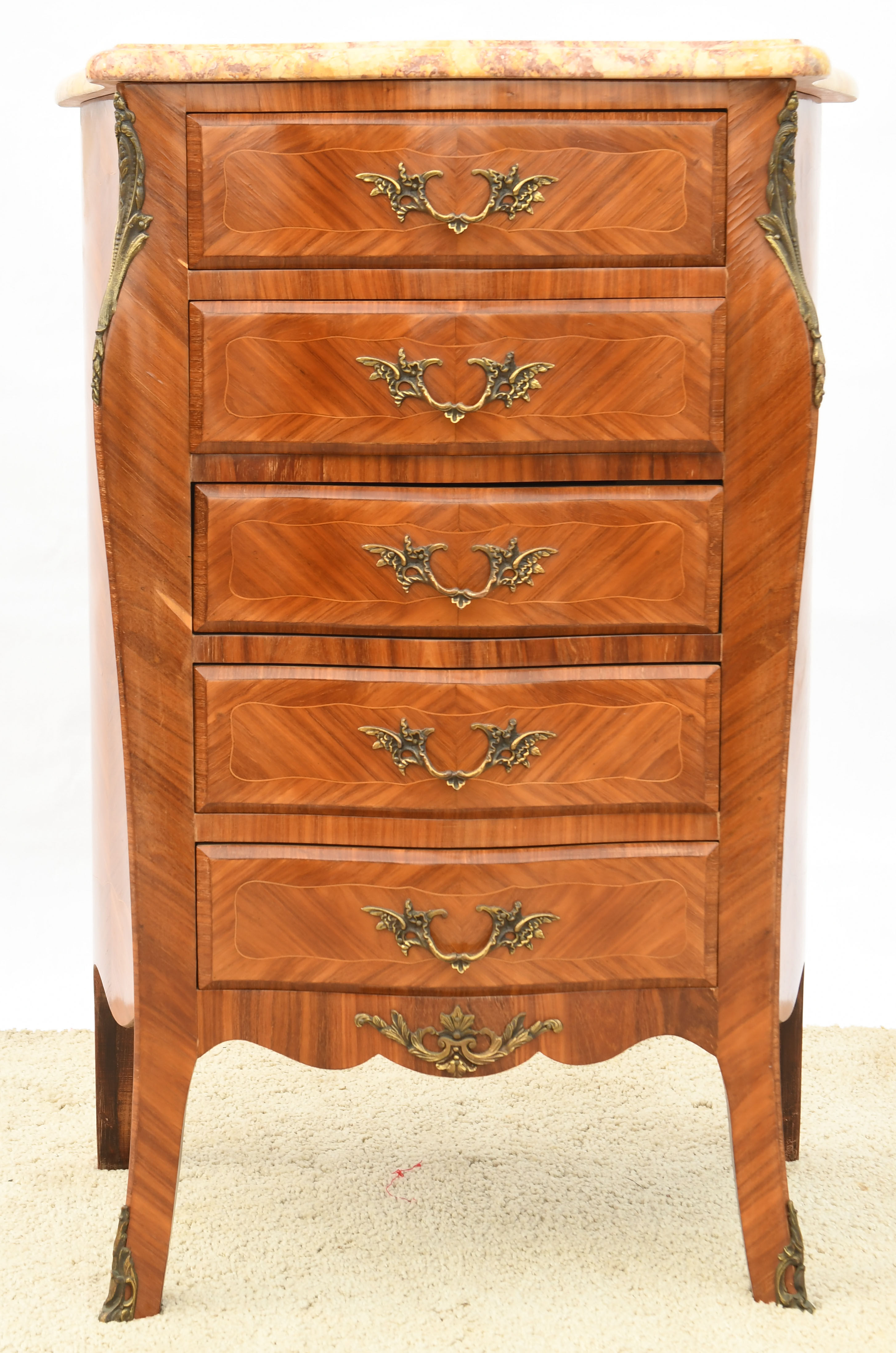 Ragpicker in rosewood marquetry