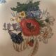 Sarreguemines earthenware cake plate