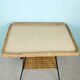 Vintage rattan dessert