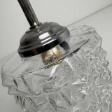 VINTAGE GLASS DIAMOND POINT APPLIQUE