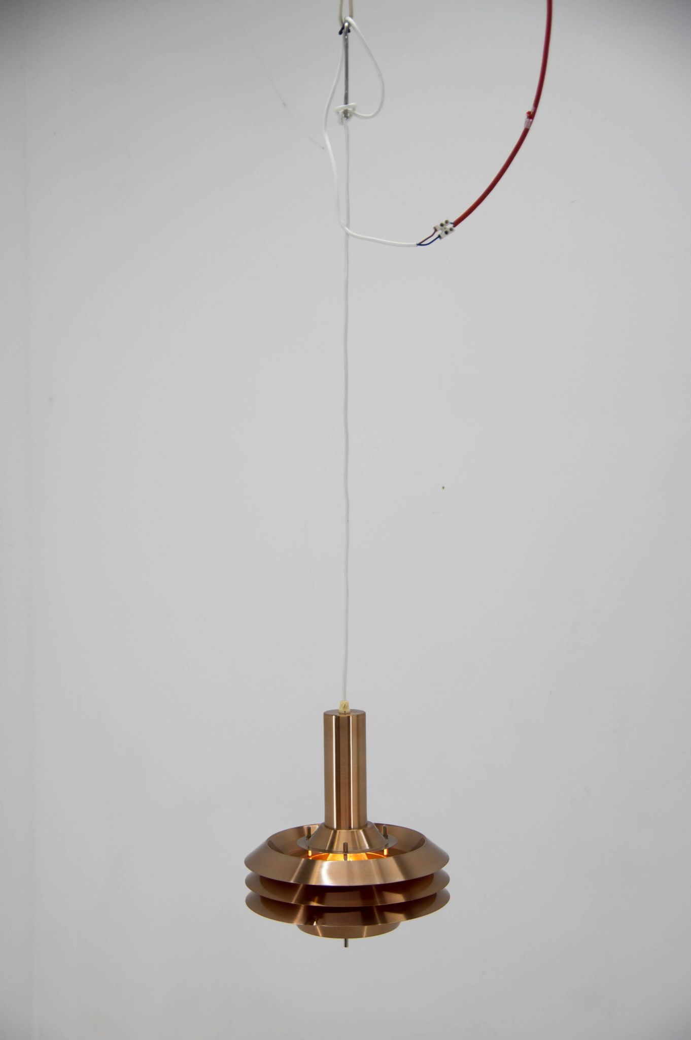 Danish Mid-Century Pendant, 1970s