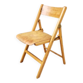 Chaise pliante mid century