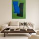 Toile tendue "echoes of balance" signée Bodasca