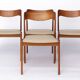 Set of 4 Danish teak chairs – Mid-century modern dining chairs from the 1960s, Resto