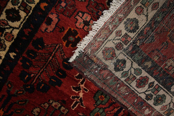 tapis traditionnel persan vintage Long tapis en laine tissée à la main 110x350cm
