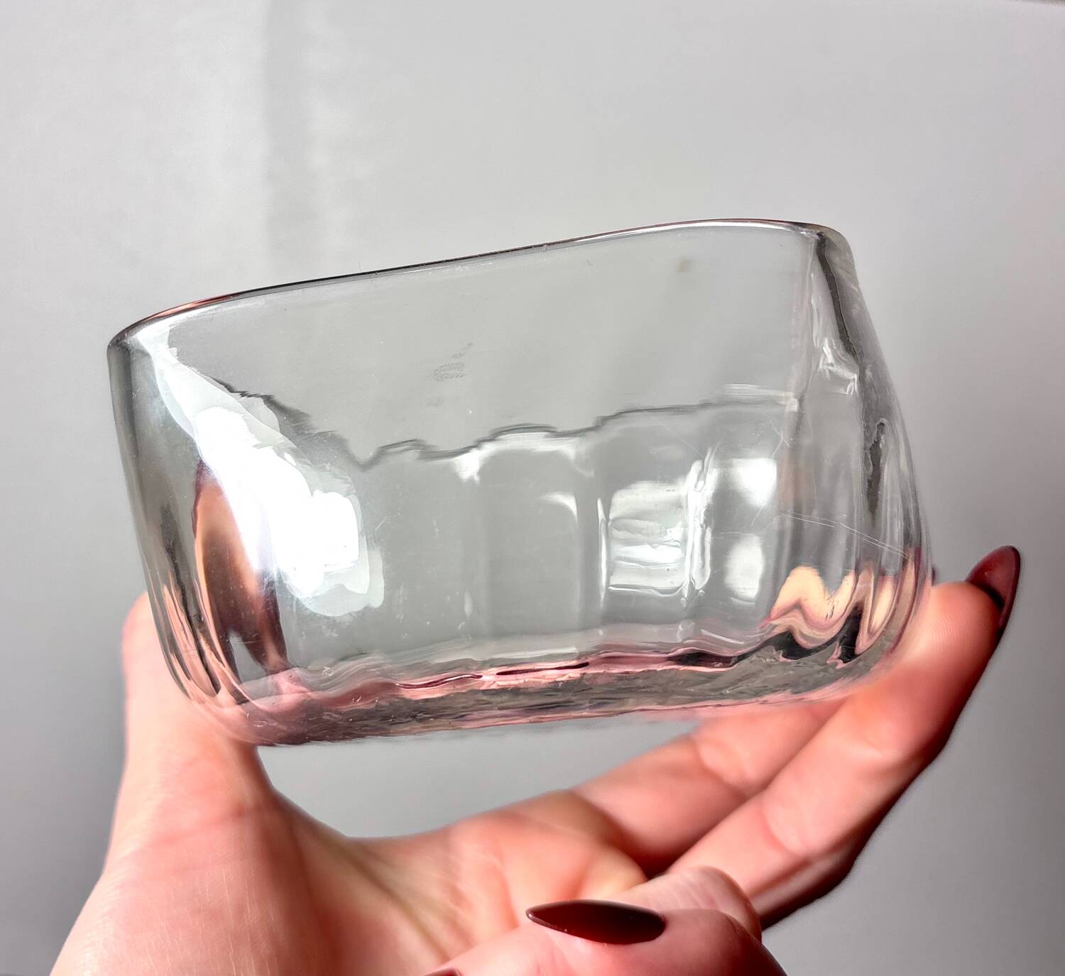 Daum cups 9p. Venetian Ribs