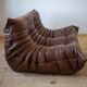Togo 2 -seater sofa in dubai brown leather