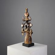 Totem signed and numbered by Elisabeth Vandeweghe for Perignem, Belgium, 19