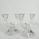 2 vintage Phonix crystal 2-arm candlestick candle holders