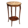 French Napoleon III style side table with marble top