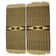 Pair of Small Midcentury Geometric Kilim Carpets, 1960s