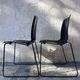 2 polycarbonate chairs 1980
