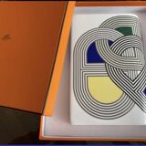 Hermès Rallye model porcelain vase