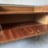 Vintage chest of drawers / sideboard from the 50s in golden oak