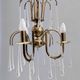 Postmodern Murano Glass Teardrop Chandelier in the Style of Venini, Italy