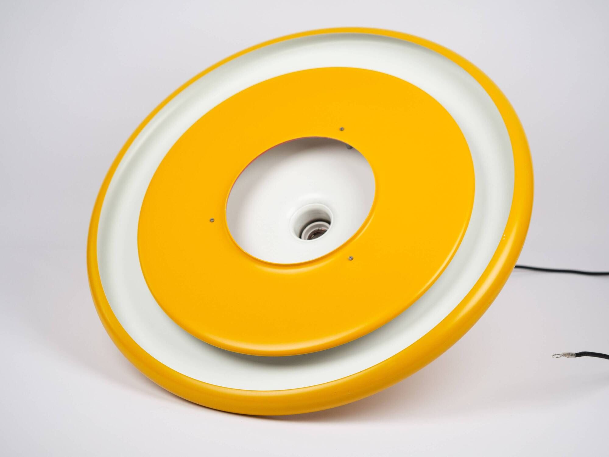 Danish vintage pendant lamp Optima by Hans Due, Fog og Morup, 1973