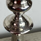 Silver-plated metal chandelier with 4 lights, Christofle