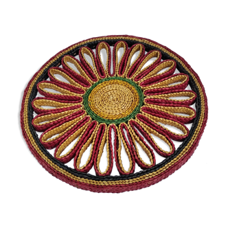 Round table mat 1970