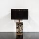Acrylic glass table lamp, 1970s