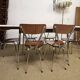 Ensemble table et chaises en formica Tublac 1970