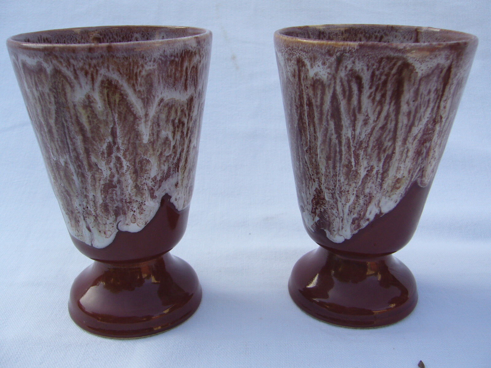 Set of 5 blaring mazagrans "Petite Masse" (Morvan)