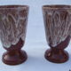 Set of 5 blaring mazagrans "Petite Masse" (Morvan)