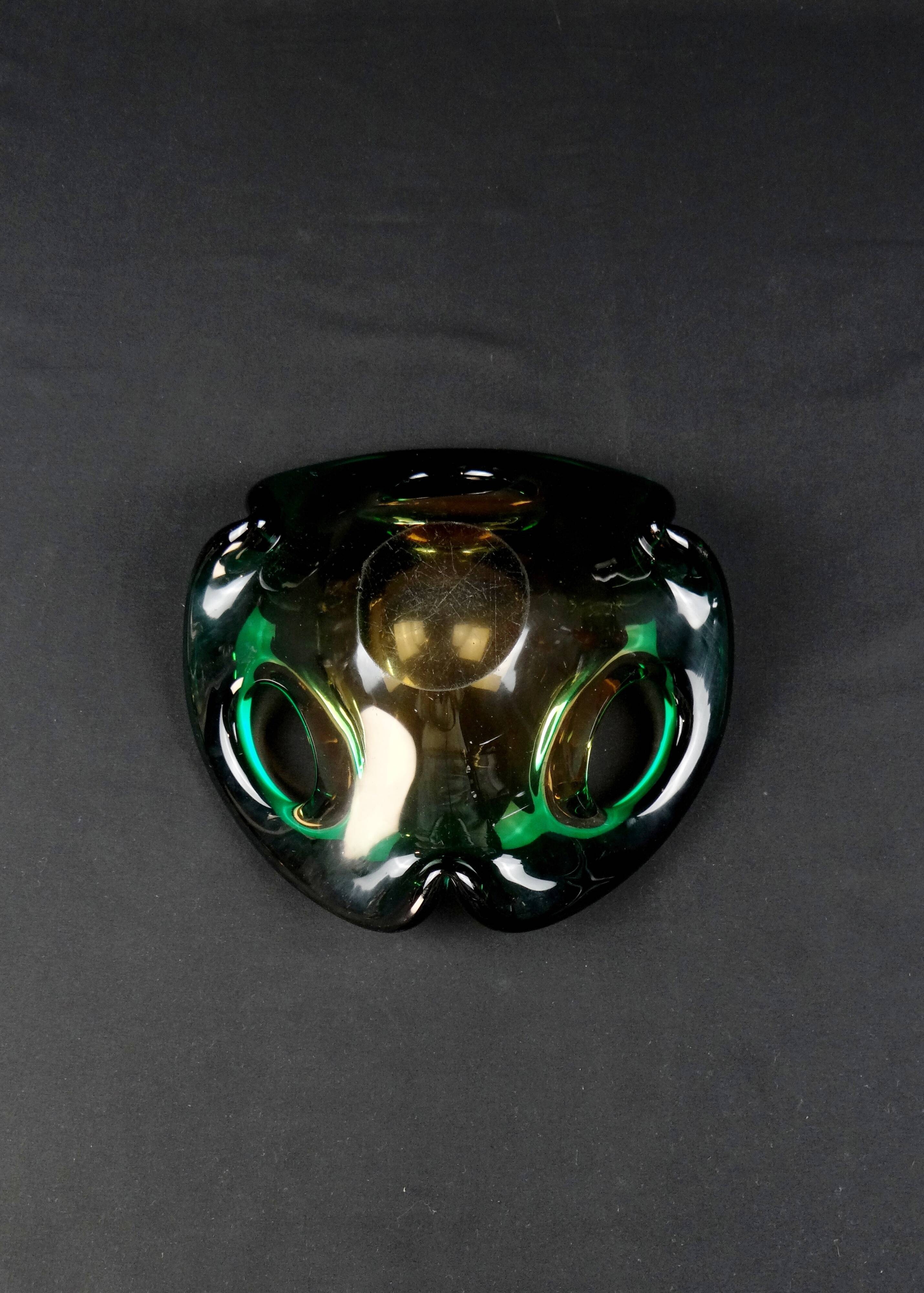 Vintage 1970s Murano glass trinket dish/ashtray
